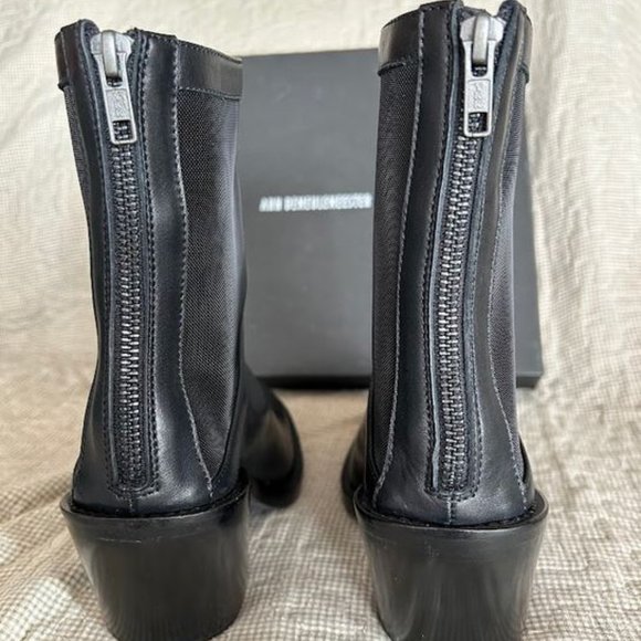 Ann Demeulemeester:  Calf Boots - black - Picture 10 of 13